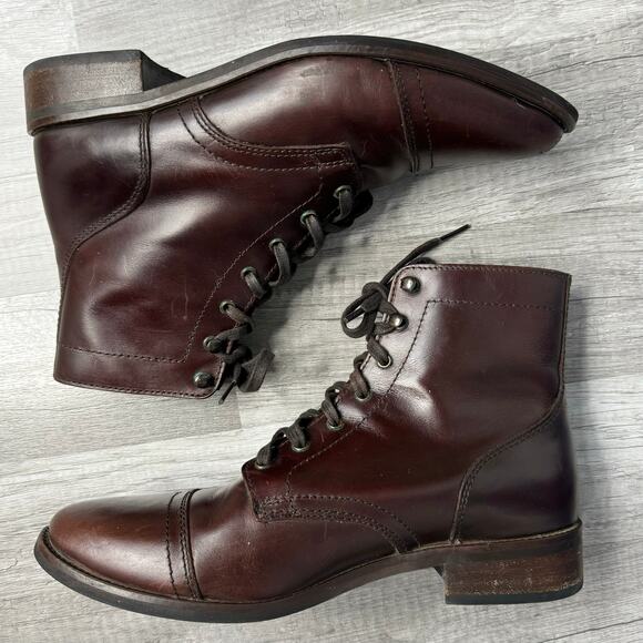 Thursday Boots Captain Boot Brown Lace Up Women's Size 11 - Picture 4 of 10